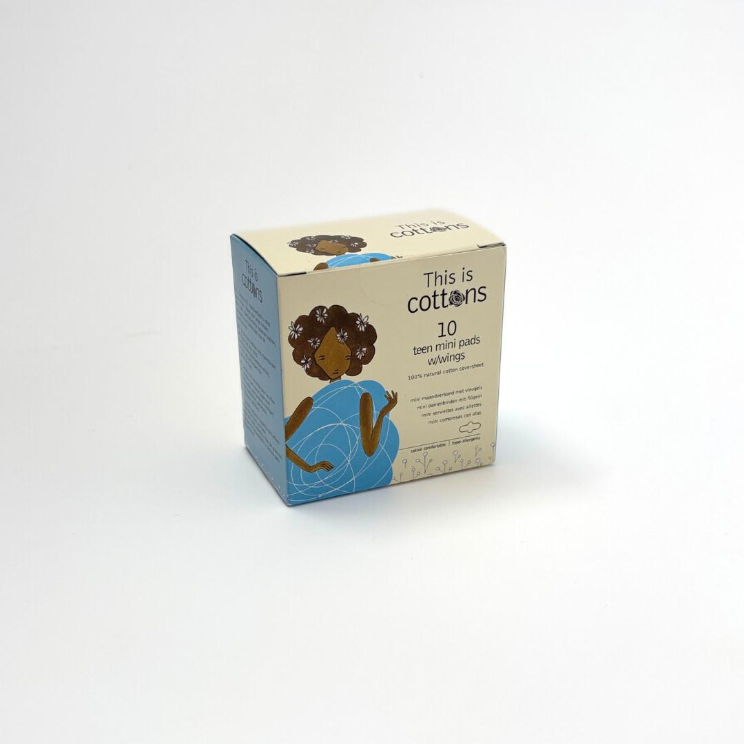 Cottons Teen Pads with Wings